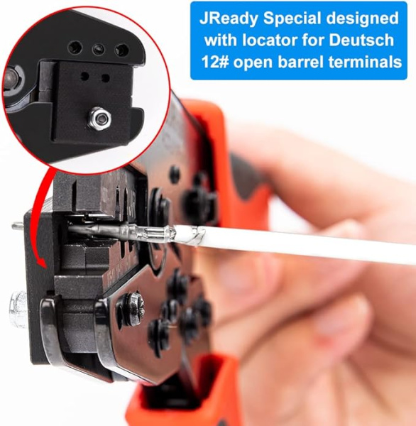 обжимной инструмент для многоконтактных разъемов act-ly-12dt фото